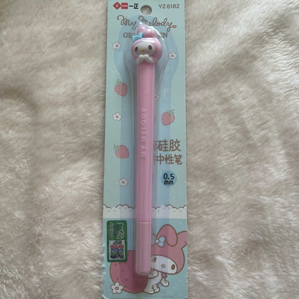 my melody gel ink pen